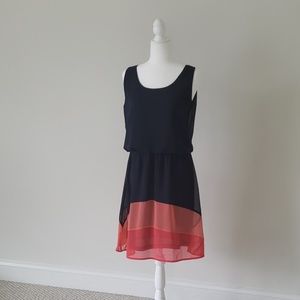 Colorblock dress